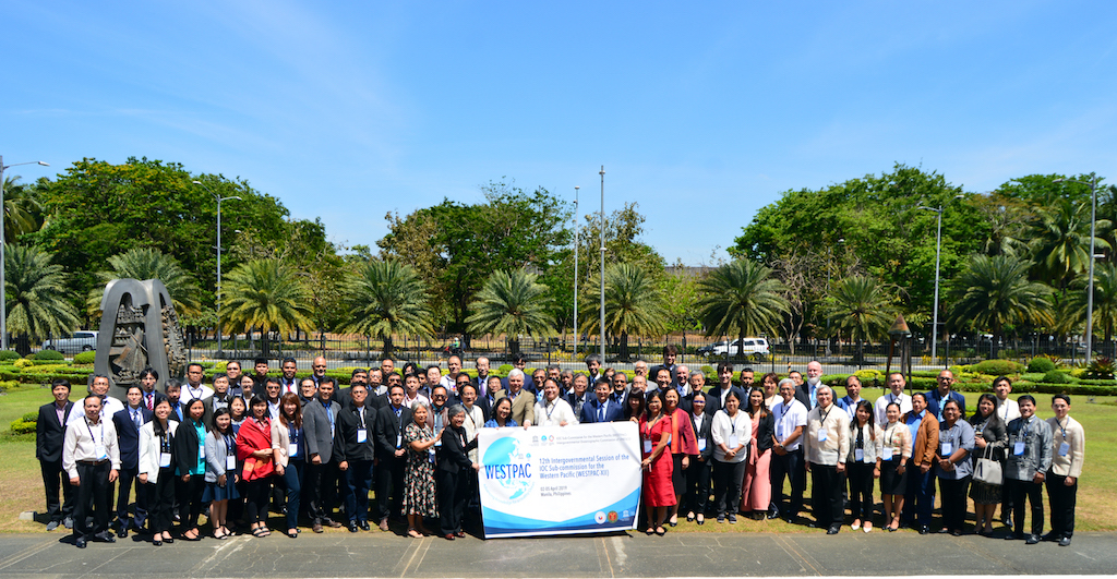 12th Inter-Governmental Session of the IOC Sub-Commission for the Western Pacific (WESTPAC-XII), 2-5 April 2019, Philippine International Convention Center