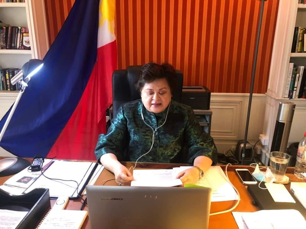 [Repost from DFA] Effective International Cooperation and Governance Needed to Address COVID-19 Crisis – PH at UNESCO Executive Board Special Session