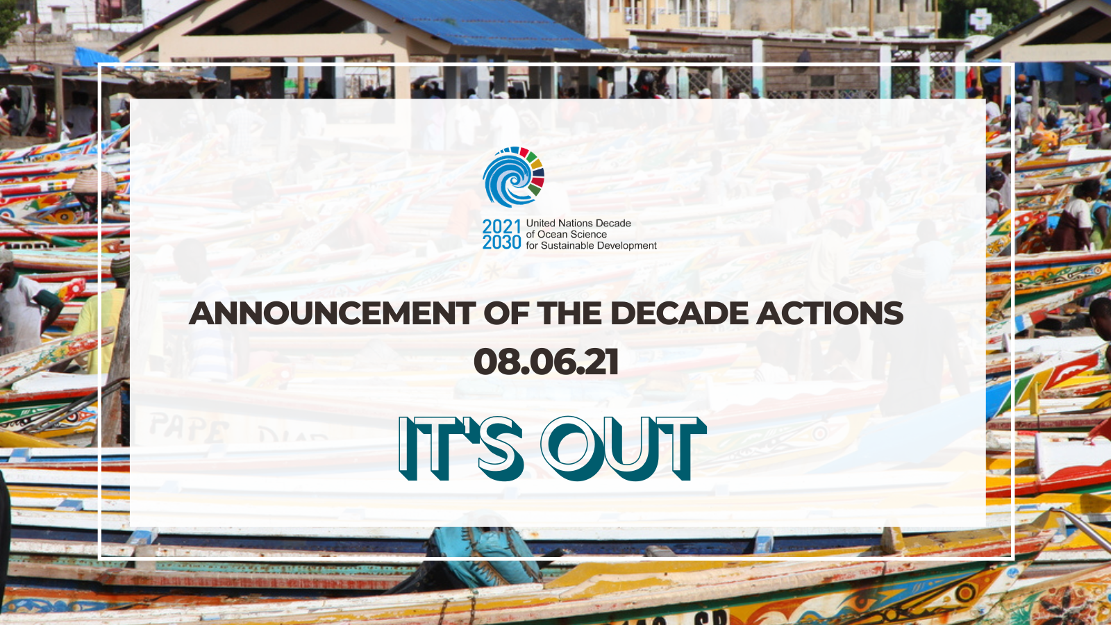 [Reposted from UNESCO] UNESCO launches first Ocean Decade Actions to drive ocean knowledge revolution