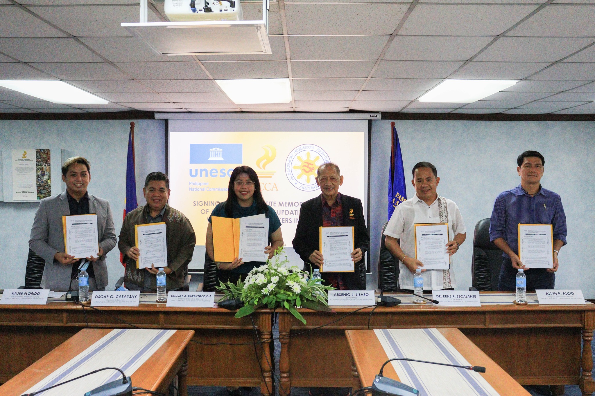 [Reposted from NCCA] MOA for updating World Heritage markers in the Philippines signed