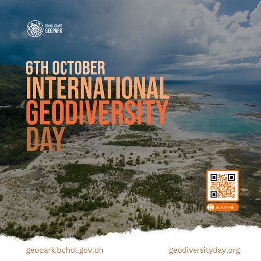 [Repost from Bohol Island Geopark] 06 October is International Geodiversity Day