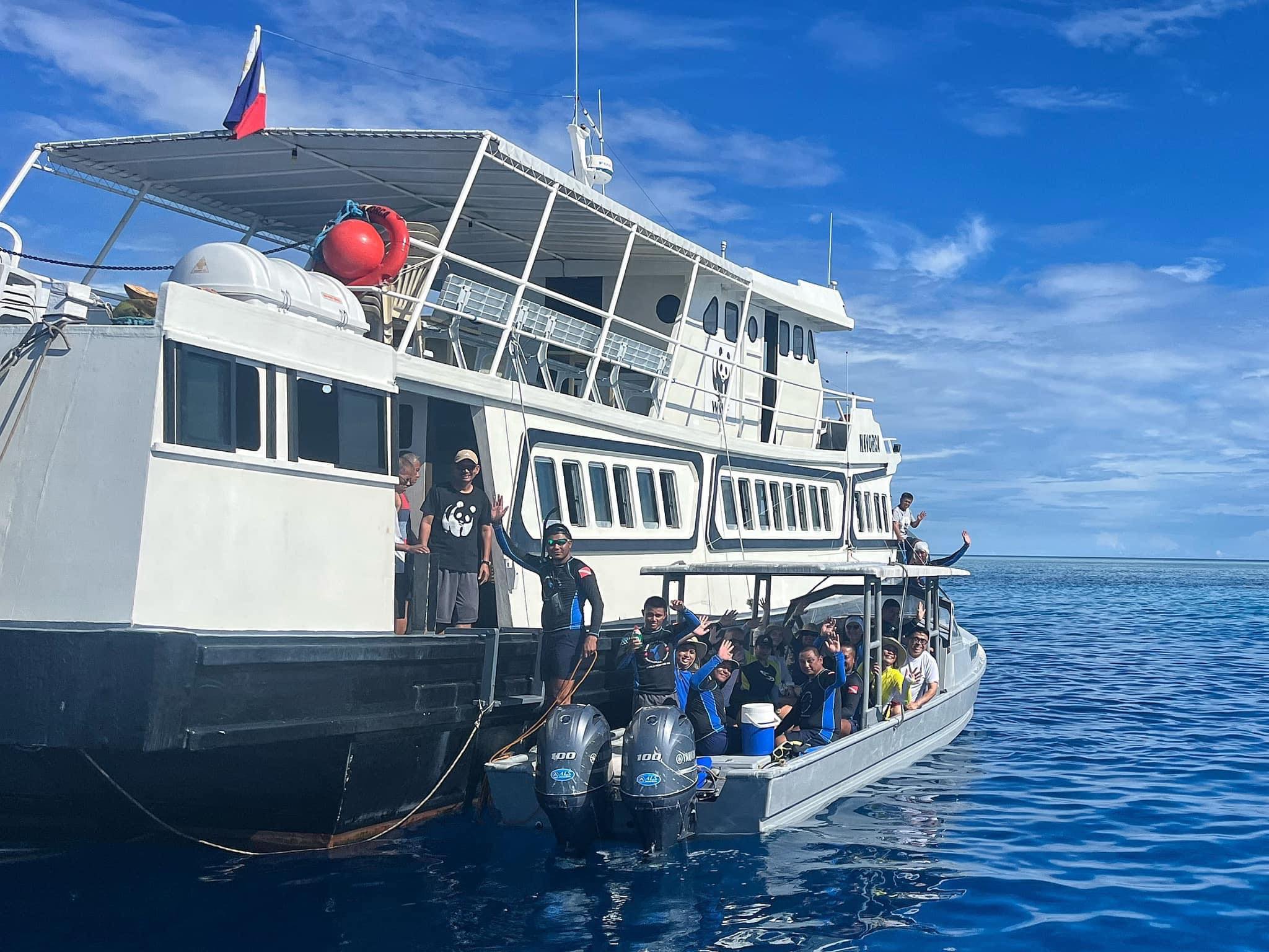 UNACOM participates in the monitoring mission to the Tubbataha Reefs Natural Park and World Heritage Site